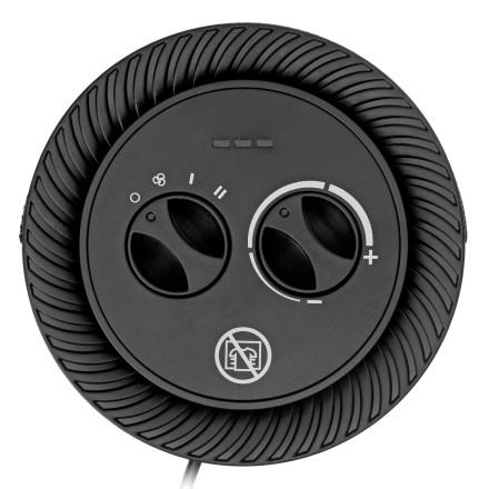 Тепловентилятор керамический Denzel DTFC-1200S, вращение, 3 реж., вент., нагрев 600/1200 Вт 96411 купить в Когалыме
