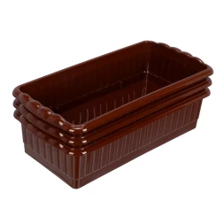 Поддон для рассады Palisad 322х166х82 мм, пластиковый, 3 шт, под 8 горшочков 250 мл., 643442