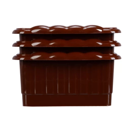 Поддон для рассады Palisad 322х166х82 мм, пластиковый, 3 шт, под 8 горшочков 250 мл., 643442 купить в Когалыме