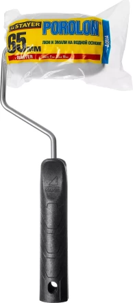 Валик "ПОРОЛОН" малярный в сборе, бюгель 6мм, 44x90мм, STAYER Master 0360-09_z01 купить в Когалыме
