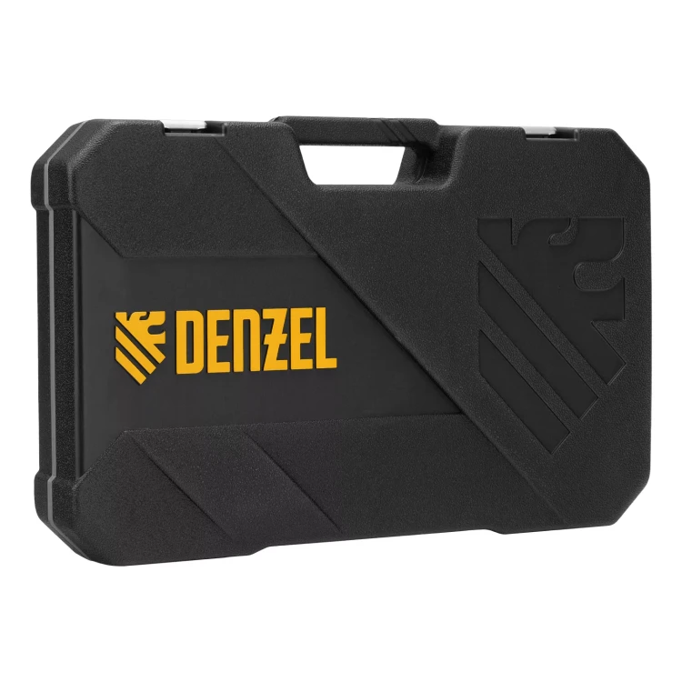 Набор инструментов Denzel 15802, 1/2", 1/4", CrV, S2, пластиковый кейс, 84 предмета купить в Когалыме