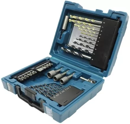 Набор свёрел и бит 34шт Makita D-36980 купить в Когалыме