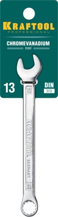 Ключи комбинированные KRAFTOOL, Cr-V, DIN 3113 27079-13 купить в Когалыме