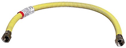 Подводка-сильфон ЗУБР для газа, нержавеющая сталь, г/г 1/2&quot; - 1,5м 51006-G/G-150 купить в Когалыме
