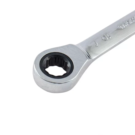 Ключ накидной трещоточный, 8 х 10 мм, CrV, зеркальный хром Matrix 14497 купить в Когалыме