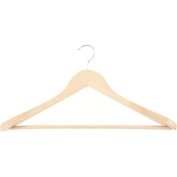 Вешалка деревянная для верхней одежды с антискользящей перекладиной ТМ Elfe 92915 купить в Когалыме