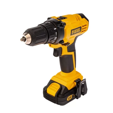 Дрель-шуруповерт аккумуляторная CDL-IB-12-02 Denzel 26111 купить в Когалыме