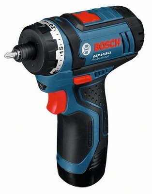Дрель-шуруповерт аккумуляторная BOSCH GSR 10,8-LI (0.601.992.906) купить в Когалыме