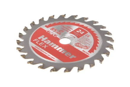 Диск пильный твердосплавный HAMMER Ф85х10мм 24зуб. (205-133) купить в Когалыме
