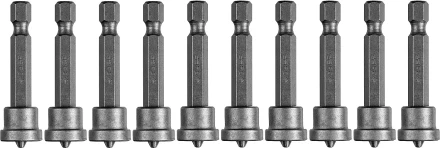 ЗУБР 10 шт, PH2, 50 мм, биты с ограничителем (26002-2-50-10) купить в Когалыме