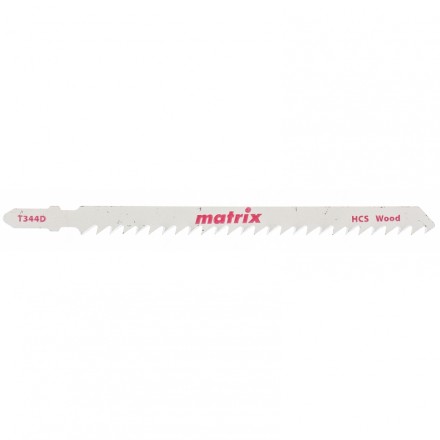 Полотна для электролобзика  по дереву 3 штук T344D 110 x 4 мм HCS MATRIX 78221 купить в Когалыме
