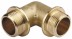 Уголок GENERAL FITTINGS с упором, латунь, ш/ш, 1/2&quot; 51074-S/S-1/2 купить в Когалыме