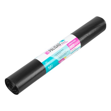 Пакеты для мусора Palisad 240 л x 10 шт., ПВД особопрочные черные, длинный ролик, Home 927305 купить в Когалыме