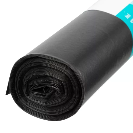 Пакеты для мусора Palisad 240 л x 10 шт., ПВД особопрочные черные, длинный ролик, Home 927305 купить в Когалыме