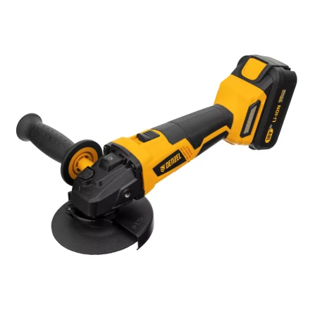 Машина углошлифовальная аккумуляторная бесщет. Denzel BLG-IB-18-125-4 27005, Li-ion, 18 В купить в Когалыме