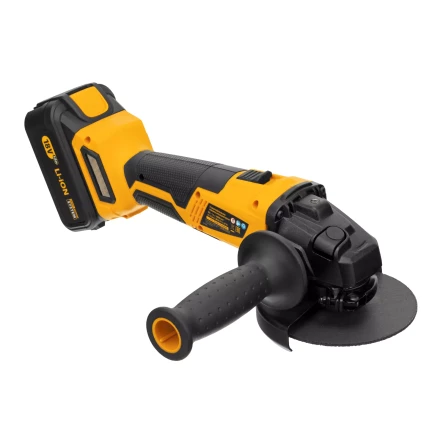 Машина углошлифовальная аккумуляторная бесщет. Denzel BLG-IB-18-125-4 27005, Li-ion, 18 В купить в Когалыме