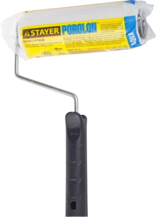 Валик "ПОРОЛОН" малярный в сборе, бюгель 6мм, 44x180мм, STAYER Master 0360-18_z01 купить в Когалыме