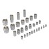 Набор инструментов Denzel 15803, 1/2&quot;, 1/4&quot;, CrV, S2, пластиковый кейс, 100 предметов купить в Когалыме