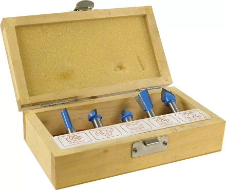 Набор фрез Кратон 5 штук  005F   Кратон 1 09 01 002 купить в Когалыме