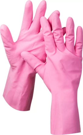 Перчатки ЗУБР "МАСТЕР" латексные, повышенной прочности, х/б напыление, рифлёные, 100% латекс, 100% хлопок, размер XL 11250-XL купить в Когалыме