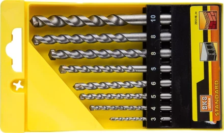 Набор STAYER Сверла "STANDARD" по бетону, 3, 4, 5, 6, 6, 8, 8,10мм, 8шт 2912-H8_z01 купить в Когалыме