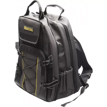 Рюкзак KRAFTOOL "INDUSTRIE" для инструмента, 2 внутренних отделения, 49 карманов размер 430х360х230мм 38745 купить в Когалыме