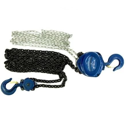 Таль цепная 5 т h подъема 3 м расстояние между крюками 600 мм Stels 51948 купить в Когалыме