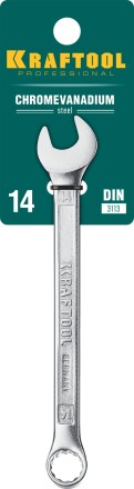 Ключи комбинированные KRAFTOOL, Cr-V, DIN 3113 27079-14 купить в Когалыме
