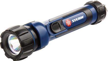 Фонарик светодиодный, противоударный, влагозащищённый,  1 яркий Led, 2хАА, Stern 90520 купить в Когалыме