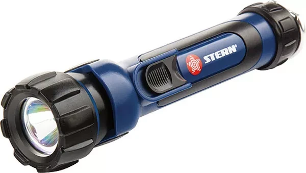 Фонарик светодиодный, противоударный, влагозащищённый,  1 яркий Led, 2хАА, Stern 90520 купить в Когалыме