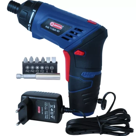 Аккумуляторный шуруповерт (отвертка) Диолд АШ 1136Л-01 купить в Когалыме