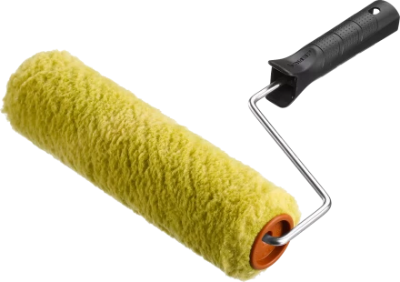 ЗУБР СИНТЕКС, 48 х 180 мм, бюгель 6 мм, ворс 18 мм, все виды ЛКМ, малярный валик (03515-18) купить в Когалыме