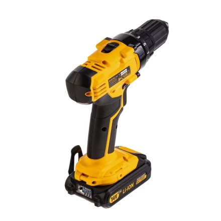 Дрель-шуруповерт аккумуляторная CDL-IB-14-02 Denzel 26112 купить в Когалыме