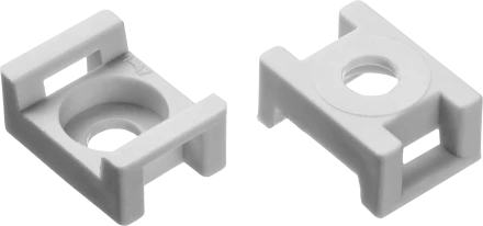 Площадки под хомут-стяжку усиленные ПХС-У белые нейлоновые серия МАСТЕР купить в Когалыме