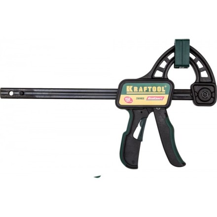 Струбцина &quot;EcoKraft&quot; ручная пистолетная, KRAFTOOL 32226-15, пластиковый корпус, 150/350мм, 150кгс 32226-15 купить в Когалыме