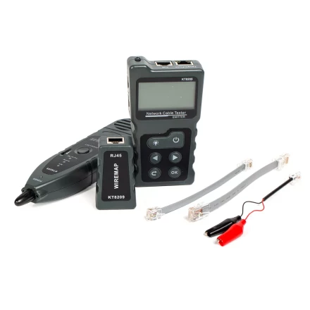 LAN-тестер КВТ KT 8209 для витой пары с поддержкой PoE (86208) купить в Когалыме