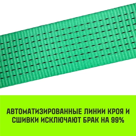 Ремень стяжной кольцевой с храповым механизмом HITCH REGULAR 35мм 3т 6м (SZ087245) купить в Когалыме