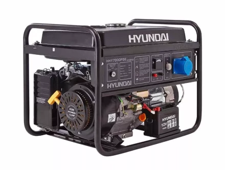 Бензогенератор газовый Hyundai HHY7000FGE + колеса hourmeter LPG kit купить в Когалыме