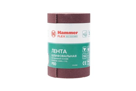Лента шлифовальная в рулоне HAMMER Flex  216-002 купить в Когалыме