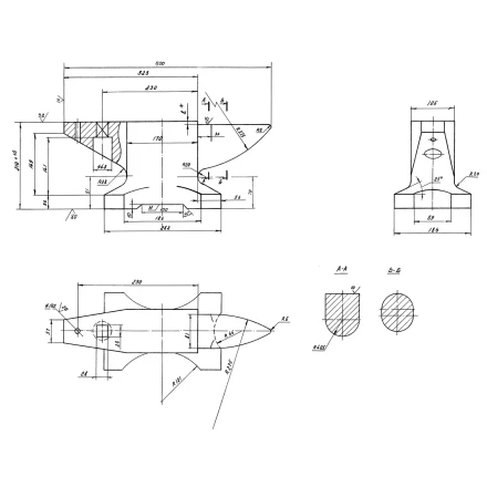 ЗУБР 50 кг, стальная наковальня, Профессионал (32620-50) купить в Когалыме