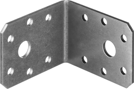 ЗУБР УК-2.5, 45 x 60 x 60 x 2.5 мм, цинк, крепежный уголок (31012-60) купить в Когалыме