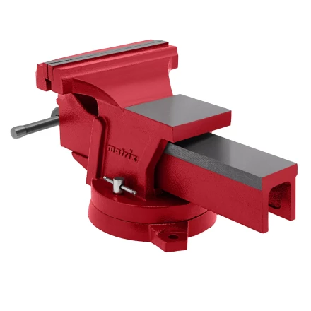 Тиски слесарные 200 мм поворотные с наковальней Matrix купить в Когалыме