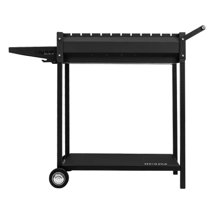 Мангал сварной на колесах, 662 х 390 х 152/805 мм, сталь 2 мм, кочерга в комплекте, Camping Palisad 69669 купить в Когалыме