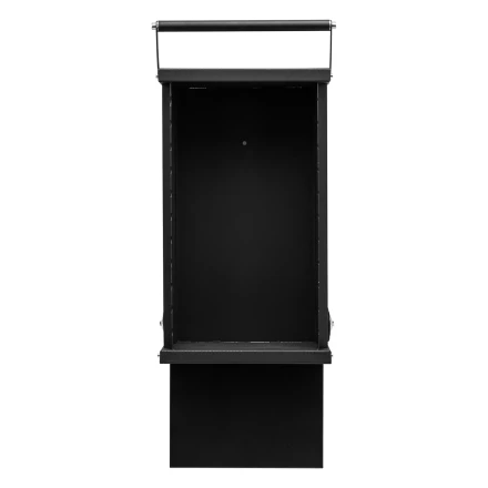 Мангал сварной на колесах, 662 х 390 х 152/805 мм, сталь 2 мм, кочерга в комплекте, Camping Palisad 69669 купить в Когалыме