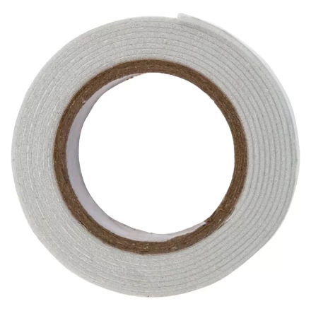 Лента клейкая на вспененной основе, двусторонняя, белая, 19 мм х 1.5 м Matrix 89079 купить в Когалыме