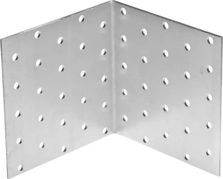 Крепежный угол ЗУБР "МАСТЕР" равносторонний, 100х100х100мм, 1шт 310206-100-100 купить в Когалыме