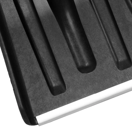 Лопата для уборки снега полипропиленовая Stels, 275х365х790 мм, стальной черенок, Россия, 61654 купить в Когалыме