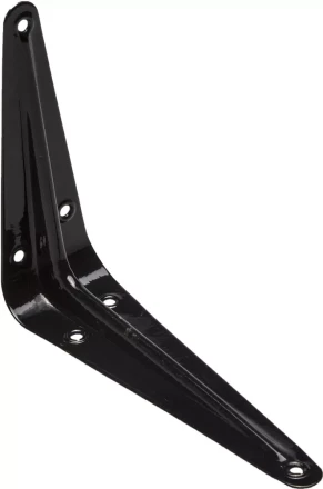 Уголок-кронштейн STAYER "MASTER", 125х100мм, черный 37401-4 купить в Когалыме