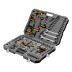 Набор инструментов Denzel 15804, 1/2&quot;, 1/4&quot;, CrV, S2, пластиковый кейс, 122 предмета купить в Когалыме