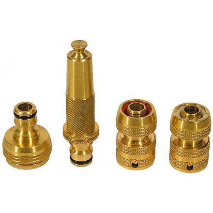 Набор RACO &quot;Profi&quot;, Наконечник, адаптер и соединители 1/2&quot;х3/4&quot;х1&quot;, латунь, 5 предметов 4246-55058B купить в Когалыме